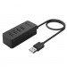 Orico Концентратор Orico USB 2.0 4 port (W5P-U2-030-BK-PRO) (CA911424)