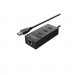 Orico Концентратор Orico USB 3.0 3 port + RJ45 (HR01-U3-V1-BK-BP) (CA912742)