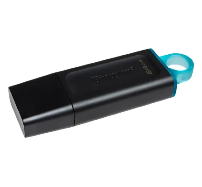 Kingston USB флеш накопичувач Kingston 2x64GB DT Exodia Black+Blue USB 3.2 (DTX/64GB-2P)
