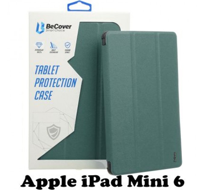 BeCover Чохол до планшета BeCover Apple iPad Mini 6 Dark Green (707521)