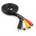 Cablexpert Кабель мультимедійний Jack 3.5mm male 4-pin to 3RCA 2.0m Cablexpert (CCA-4P2R-2M)