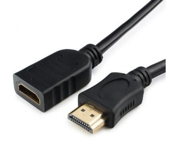 Cablexpert Кабель мультимедійний HDMI male to female 0.5m Cablexpert (CC-HDMI4X-0.5M)