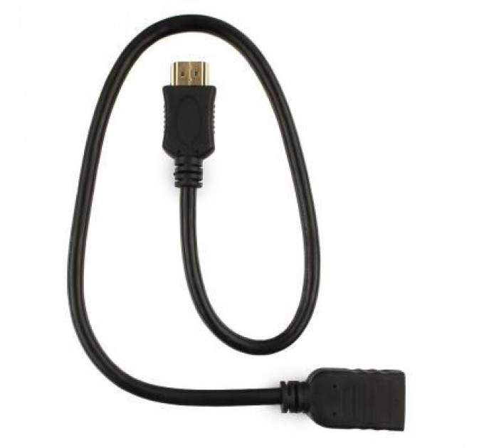 Cablexpert Кабель мультимедійний HDMI male to female 0.5m Cablexpert (CC-HDMI4X-0.5M)