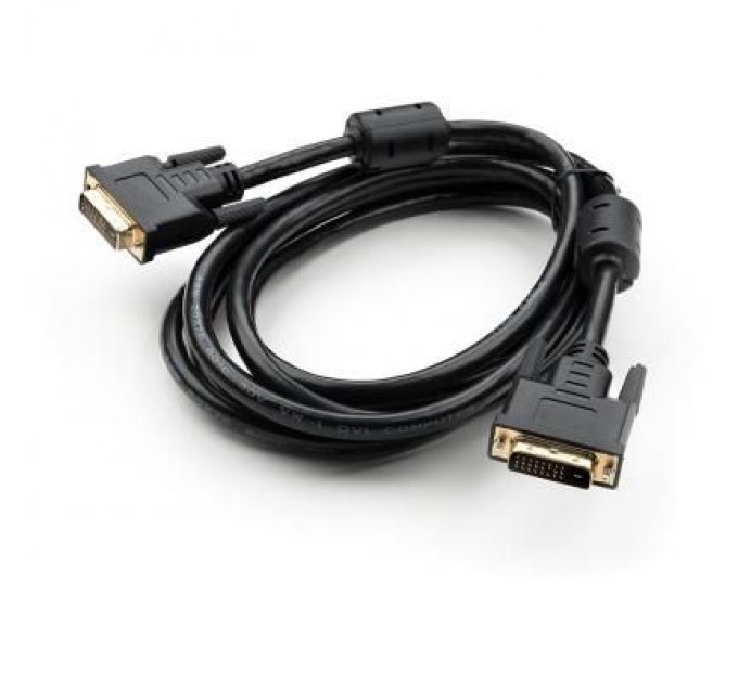 Vinga Кабель мультимедійний DVI 24+1 3.0 m Vinga (VCPDCDVIMM3BK)