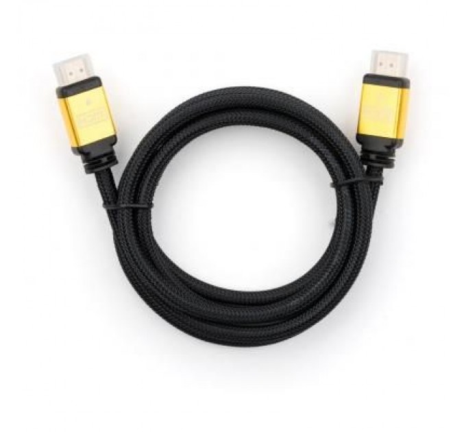 Vinga Кабель мультимедійний HDMI to HDMI 5 m metal V2.0 Vinga (VCPDCHDMI2VMM5BK)