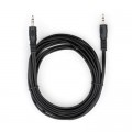 Vinga Кабель мультимедійний Jack 3.5mm 3 m MM 3С Vinga (VCPDCJ35MM3BK)
