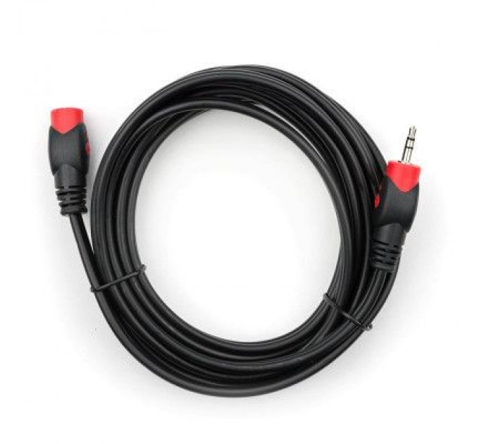 Vinga Кабель мультимедійний Jack 3.5mm M/F 3 m Vinga (VCPDCJ35MF3BK)