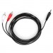 Vinga Кабель мультимедійний Jack 3.5mm M to 2xRCA 3 m Vinga (VCPDCJ35MRCA23BK)