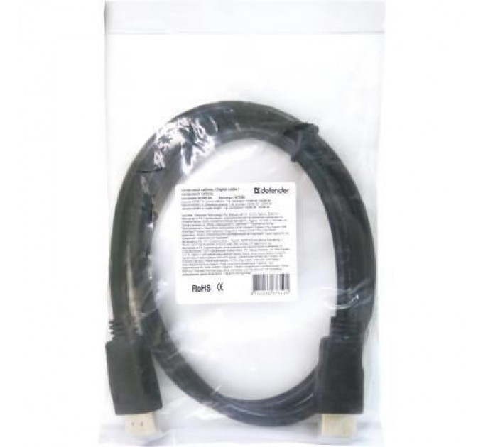 Defender Кабель мультимедійний HDMI to HDMI 1.0m Defender (87350)