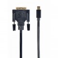 Cablexpert Кабель мультимедійний miniDisplayPort to DVI 1.8m Cablexpert (CC-mDPM-DVIM-6)