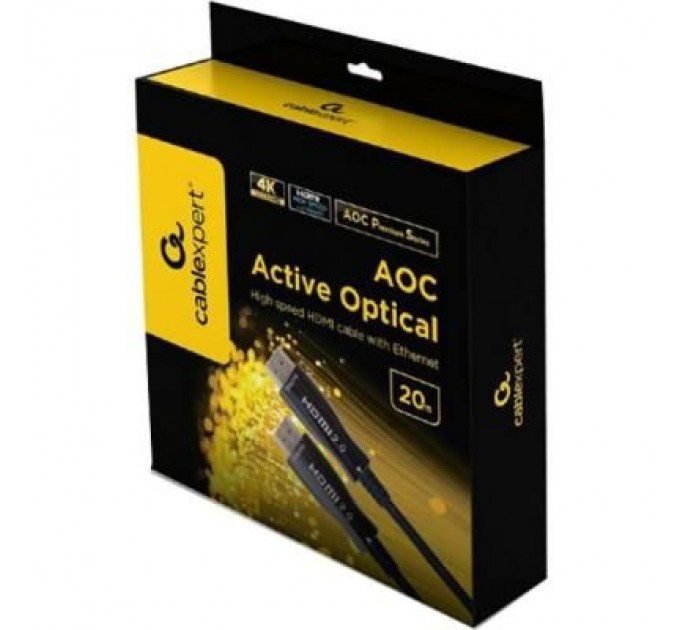 Cablexpert Кабель мультимедійний HDMI to HDMI 80m AOC V2.0 Cablexpert (CCBP-HDMI-AOC-80M)