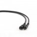 Cablexpert Кабель мультимедійний Optical Toslink M-M 1m black Cablexpert (CC-OPT-1M)