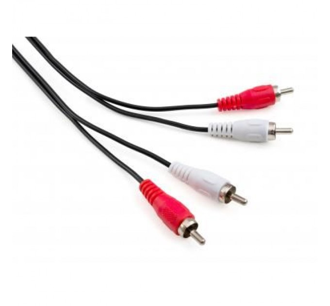 Vinga Кабель мультимедійний 2RCA to 2RCA 1.8m Vinga (VCP2RCA1.8)
