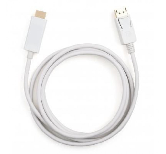 Vinga Кабель мультимедійний Display Port to HDMI 1.8m Vinga (VCPDPHDMI1.8WH)
