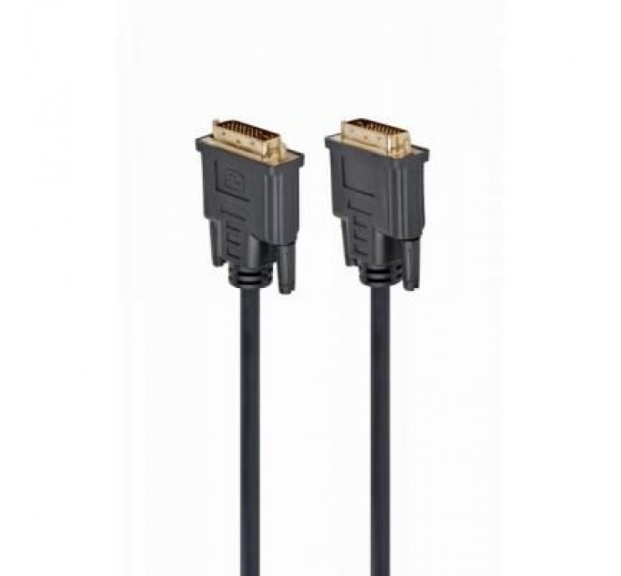 Cablexpert Кабель мультимедійний DVI to DVI 24+1pin, 4.5m Cablexpert (CC-DVI2-BK-15)