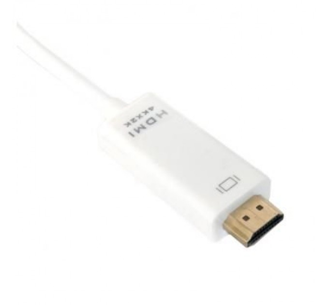 Extradigital Кабель мультимедійний Display Port to HDMI 2.0m 30AVG 4Kx2K Extradigital (KBH1747)