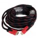 Extradigital Кабель мультимедійний HDMI to HDMI 10.0m v1.4B 28awg, 14+1, CCS Extradigital (KBH1748)