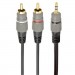 Cablexpert Кабель мультимедійний 3.5 Jack to 2RCA 5.0m Cablexpert (CCA-352-5M)