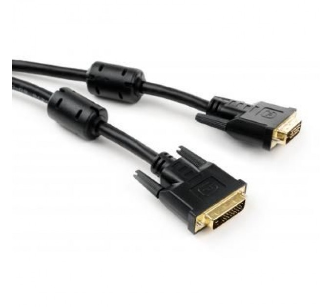 Vinga Кабель мультимедійний DVI to DVI 24+1pin 1.8 m Vinga (VCPDCDVIMM1.8BK)