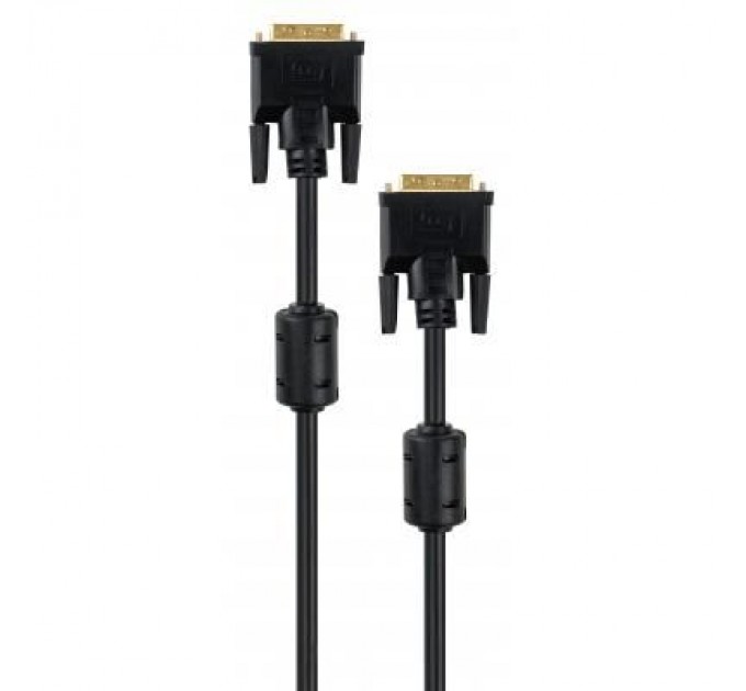 Vinga Кабель мультимедійний DVI to DVI 24+1pin 1.8 m Vinga (VCPDCDVIMM1.8BK)