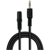 Кабель мультимедійний Jack 3.5mm M/F 1.8 m Vinga (VCPDCJ35MF1.8BK) Кабель мультимедійний Jack 3.5mm M/F 1.8 m Vinga (VCPDCJ35MF1.8BK)