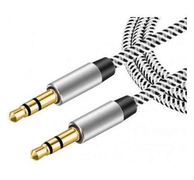 XoKo Кабель мультимедійний Jack 3.5mm to jack 3.5mm 1 м Black XoKo (AUX-100)