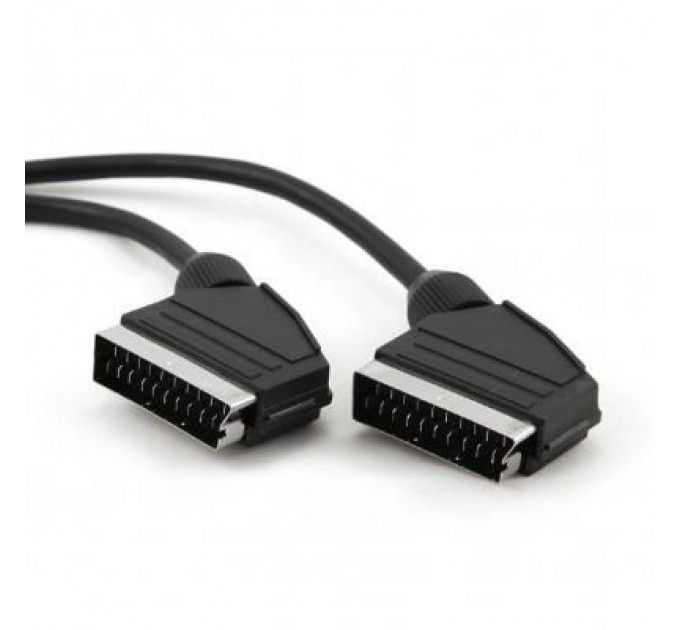 Cablexpert Кабель мультимедійний SCART 21-pin 1.8 m Cablexpert (CCV-518)