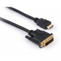 Vinga Кабель мультимедійний HDMI to DVI 24+1 5.0m Vinga (VCPHDMIDVI5)