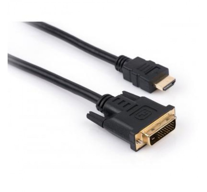 Vinga Кабель мультимедійний HDMI to DVI 24+1 5.0m Vinga (VCPHDMIDVI5)