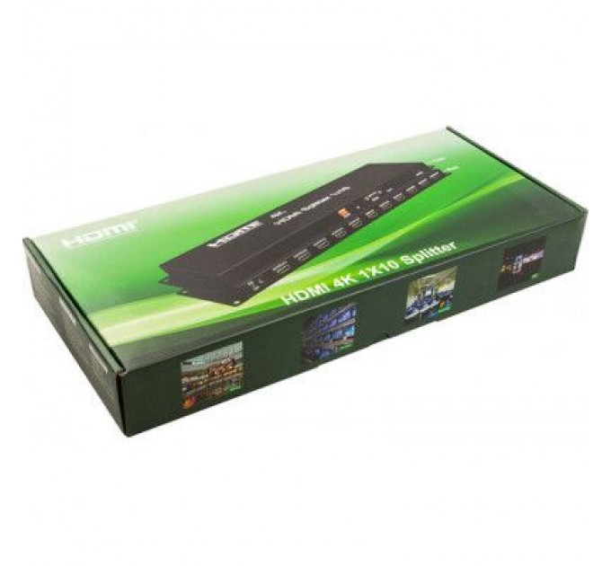 PowerPlant Розгалужувач PowerPlant HDMI 1x10 V1.4 (CA912506)
