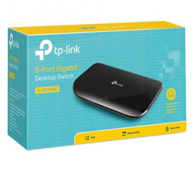 TP-Link Комутатор мережевий TP-Link TL-SG1008D