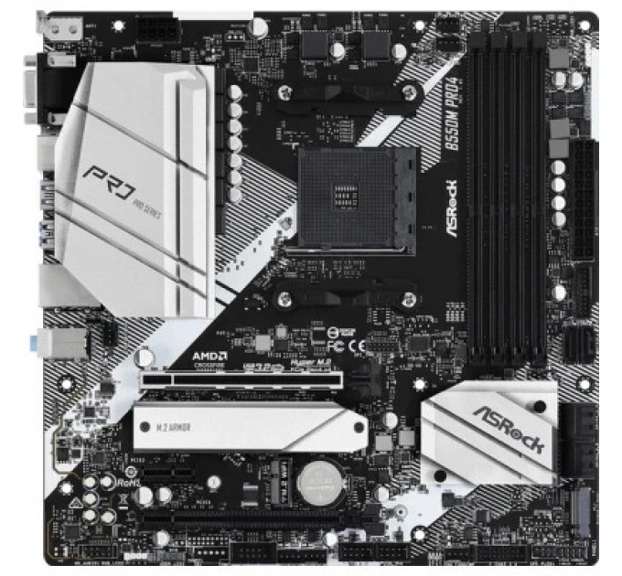 ASRock Материнська плата ASRock B550M PRO4
