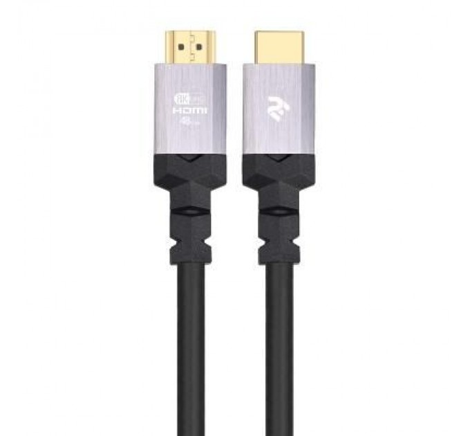 2E Кабель мультимедійний HDMI to HDMI 1.8m v.2.1 2E (2EW-1143-1.8M)