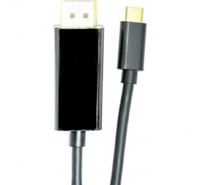 PowerPlant Кабель мультимедійний USB Type-C 3.1 Thunderbolt 3 (M) to DisplayPort (M) 1.8m 4K PowerPlant (CA911844)