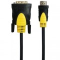 Maxxter Кабель мультимедійний HDMI to DVI 1.8m 2-side V1.3 19-pin Maxxter (CCBP-HDMI-DVI-1.8)