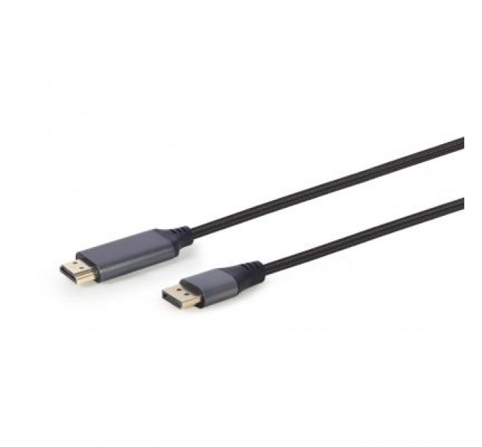 Cablexpert Кабель мультимедійний DisplayPort to HDMI 1.8m 4K 60Hz Cablexpert (CC-DP-HDMI-4K-6)