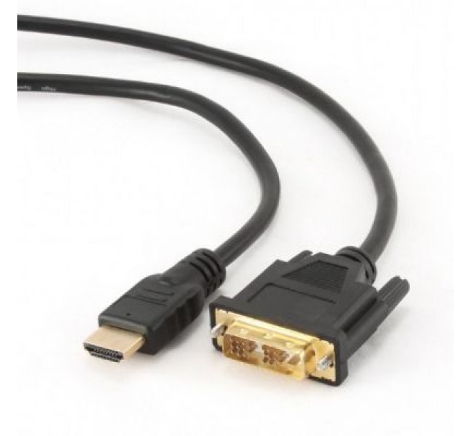 Maxxter Кабель мультимедійний HDMI to DVI 1.0m Maxxter (V-HDMI-DVI-1M)