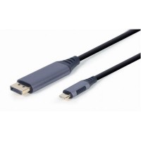 Кабель мультимедійний USB-C to DisplayPort 1.8m 4K 60Hz Cablexpert (CC-USB3C-DPF-01-6)