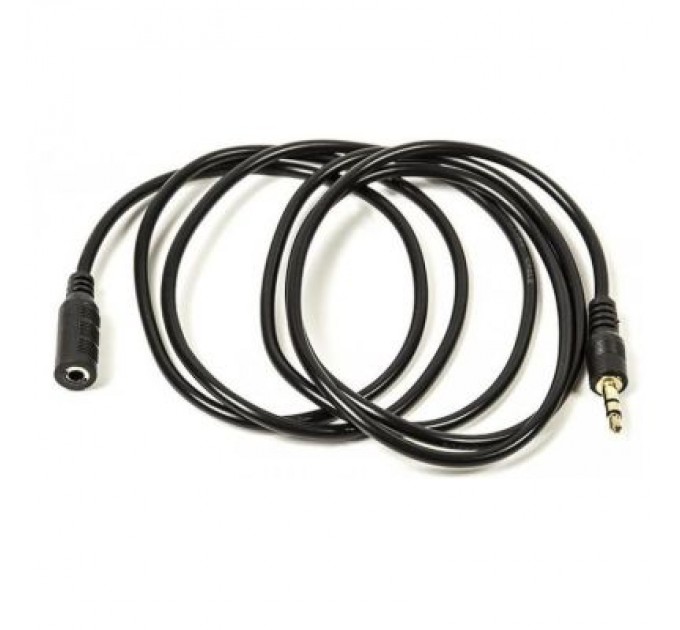 PowerPlant Кабель мультимедійний 3.5 mm M-F 1.5 m PowerPlant (CA910823)