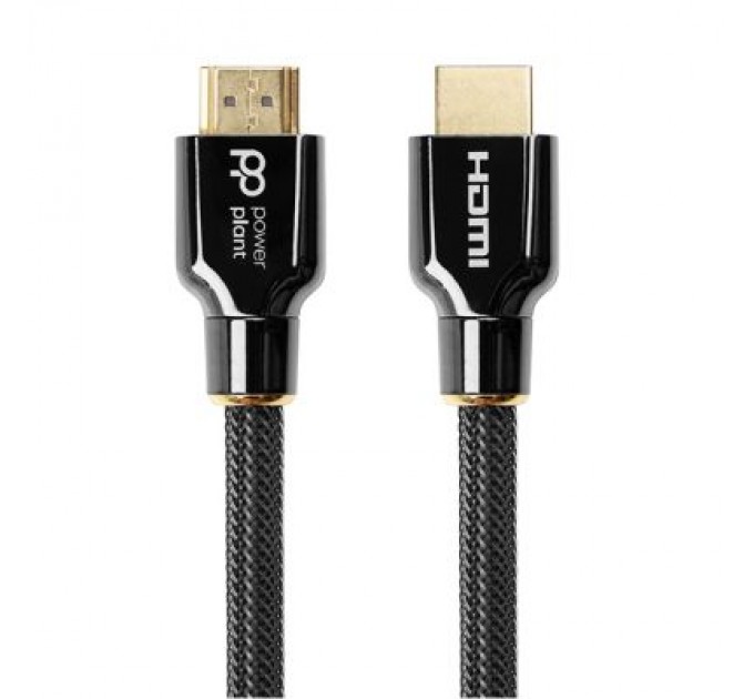 PowerPlant Кабель мультимедійний HDMI to HDMI 1.0m 2.1V, Ultra HD 8K, eARC, 30AWG PowerPlant (CA912186)
