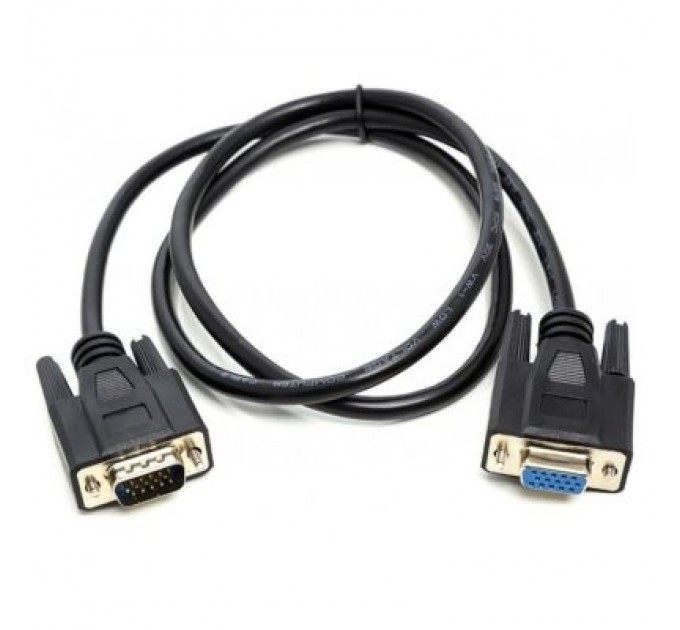 PowerPlant Кабель мультимедійний VGA M/F 1.0m PowerPlant (CA911967)