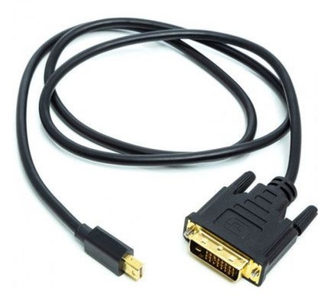 PowerPlant Кабель мультимедійний miniDisplayPort (M) to DVI (M) 1.0m PowerPlant (CA912148)