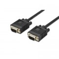 Digitus Кабель мультимедійний VGA 1.8 m, 2xferrite, black Digitus (AK-310103-018-S)