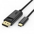 Choetech Кабель мультимедійний USB-C to DisplayPort 1.8m 4K 60Hz Choetech (XCP-1801BK)