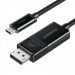 Choetech Кабель мультимедійний USB-C to DisplayPort 1.8m 8K 30Hz Choetech (XCP-1803-BK)