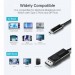 Choetech Кабель мультимедійний USB-C to DisplayPort 1.8m 8K 30Hz Choetech (XCP-1803-BK)