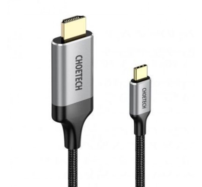 Choetech Кабель мультимедійний USB-C to HDMI 1.8m 4K 60Hz Choetech (CH0021-BK)