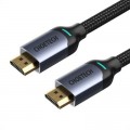 Choetech Кабель мультимедійний HDMI to HDMI 2.0m V.2.1 8K 60Hz HDR10 HLG 48Gbps YUV 444 Choetech (XHH01-BK)