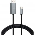 Vinga Кабель мультимедійний USB-C to HDMI 1.5m v2.0 4K60Hz Vinga (VCPVCCH2015)