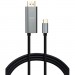 Vinga Кабель мультимедійний USB-C to DisplayPort 1.5m v1.2 4K60Hz PD 100W port Vinga (VCPVCCD1215PD)